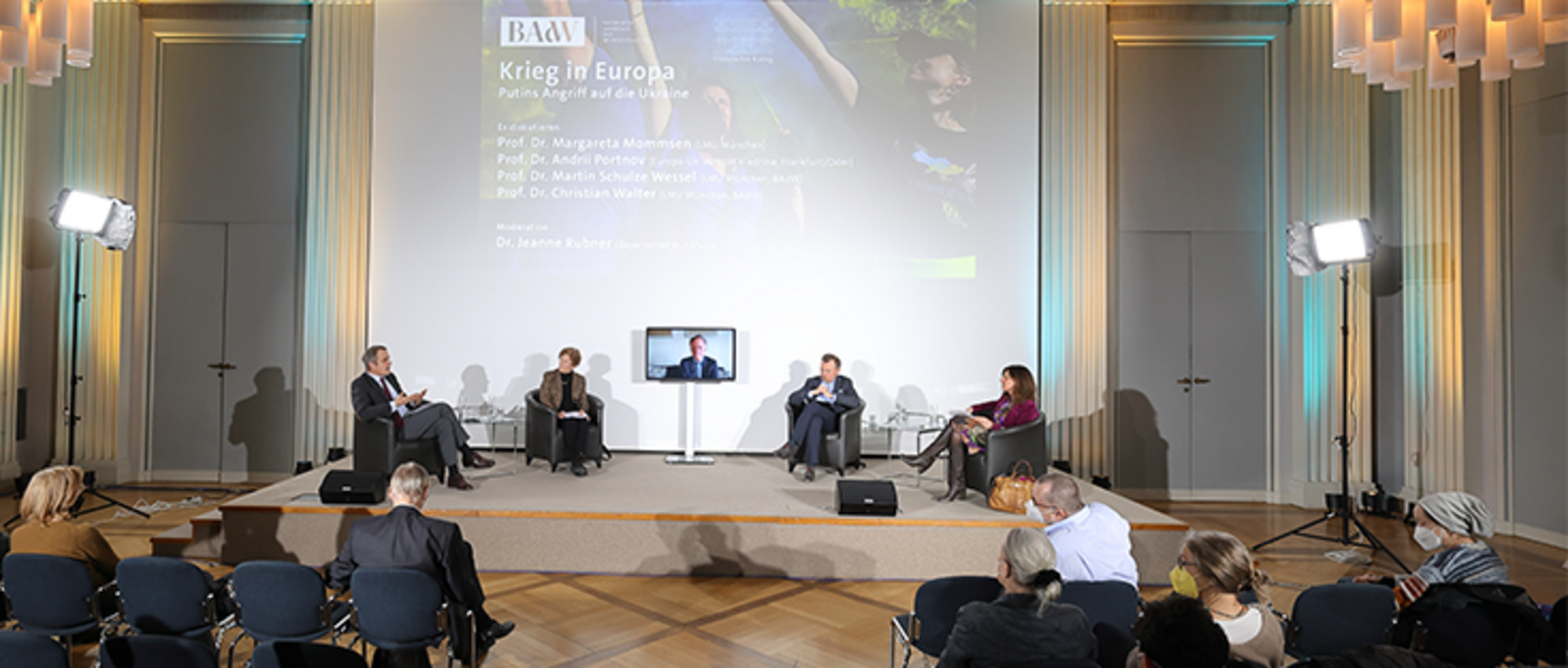 Podiumsdiskussion in der Bayerischen Akademie der Wissenschaften