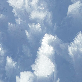 Schnee in Nahaufnahme