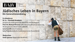 Titelbild Bayer vor Synagoge