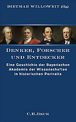 Cover der Publikation "Denker, Forscher und Entdecker" aus dem Jahr 2009