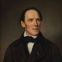 Portrait von Andreas Schmeller (1785-1852) auf Öl