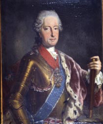 Portrait von Kurfürst Max III. Joseph auf Öl