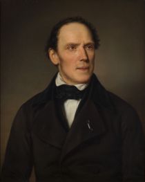 Portrait von Andreas Schmeller (1785-1852) auf Öl