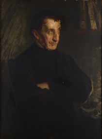 Portrait von Ignaz von Döllinger (1799-1890) auf Öl
