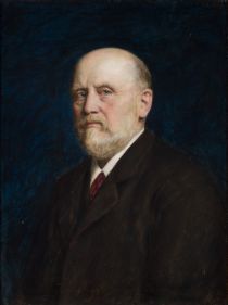 Portrait von Hugo Ritter von Seeliger (1919–1923) auf Öl