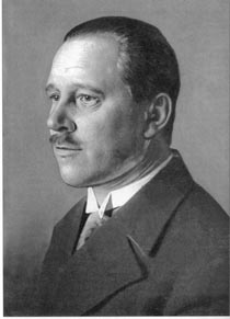 Schwarzweiß-Portrait von Präsident Karl Alexander von Müller (1882-1964)