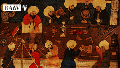 Gemälde islamischer Gelehrter