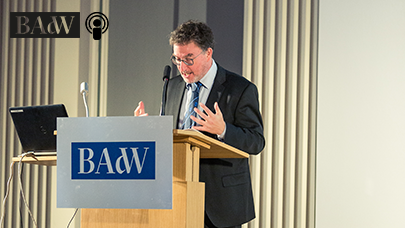 Steffen Patzold bei seinem Vortrag