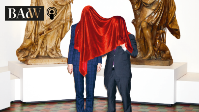 Die beiden Direktoren unter einem roten Tuch