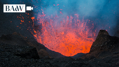 Vulkanausbruch Symbolbild