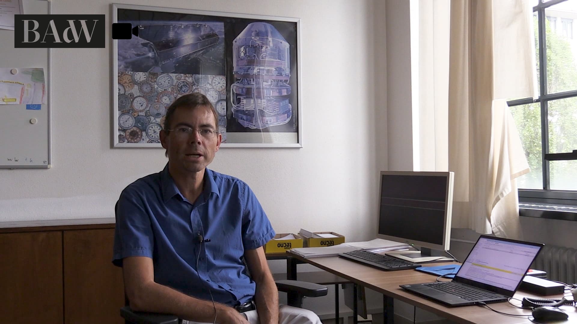 Roland Pail in seinem Büro